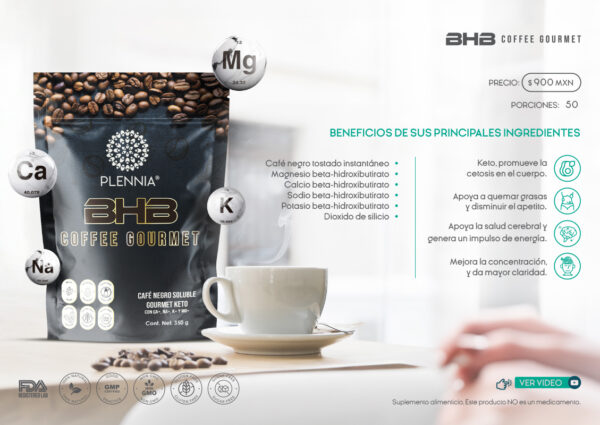 Pack Élite Keto & Belleza – BHB Coffee + Collagen Coffee - Image 2