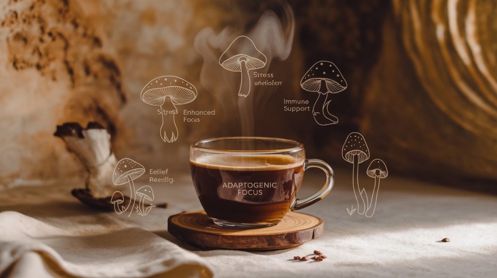 Cafés con Adaptógenos