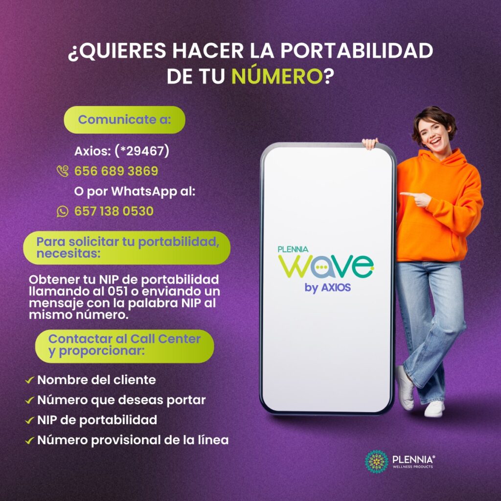 Plennia Wave Portabilidad