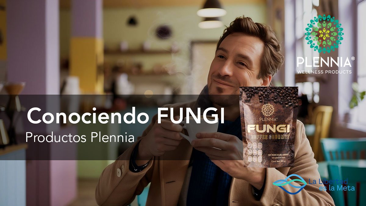 Plennia Fungi Coffee Gourmet: Café con Hongos Adaptógenos para energía y salud