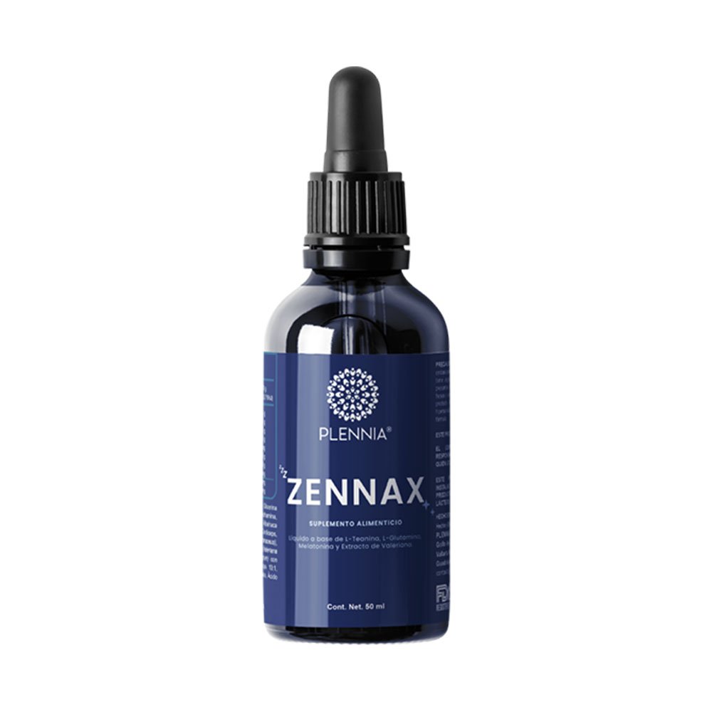 Zennax Plennia suplemento natural para relajación y sueño profundo