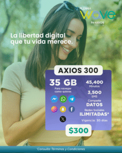 Plennia Wave by Axios Mobile Plan Axios 300