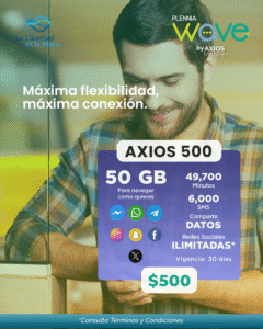 Plennia Wave by Axios Mobile Plan Axios 500