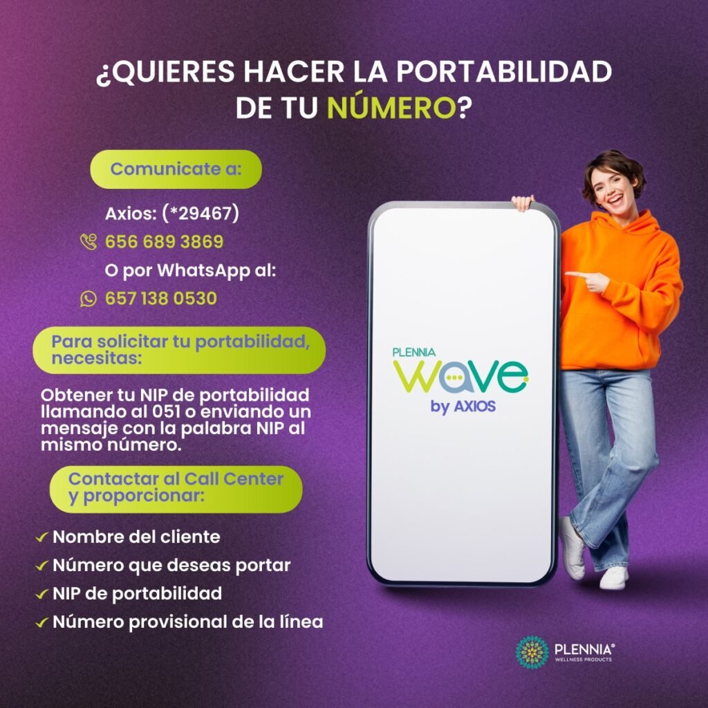 Plennia Wave Portabilidad